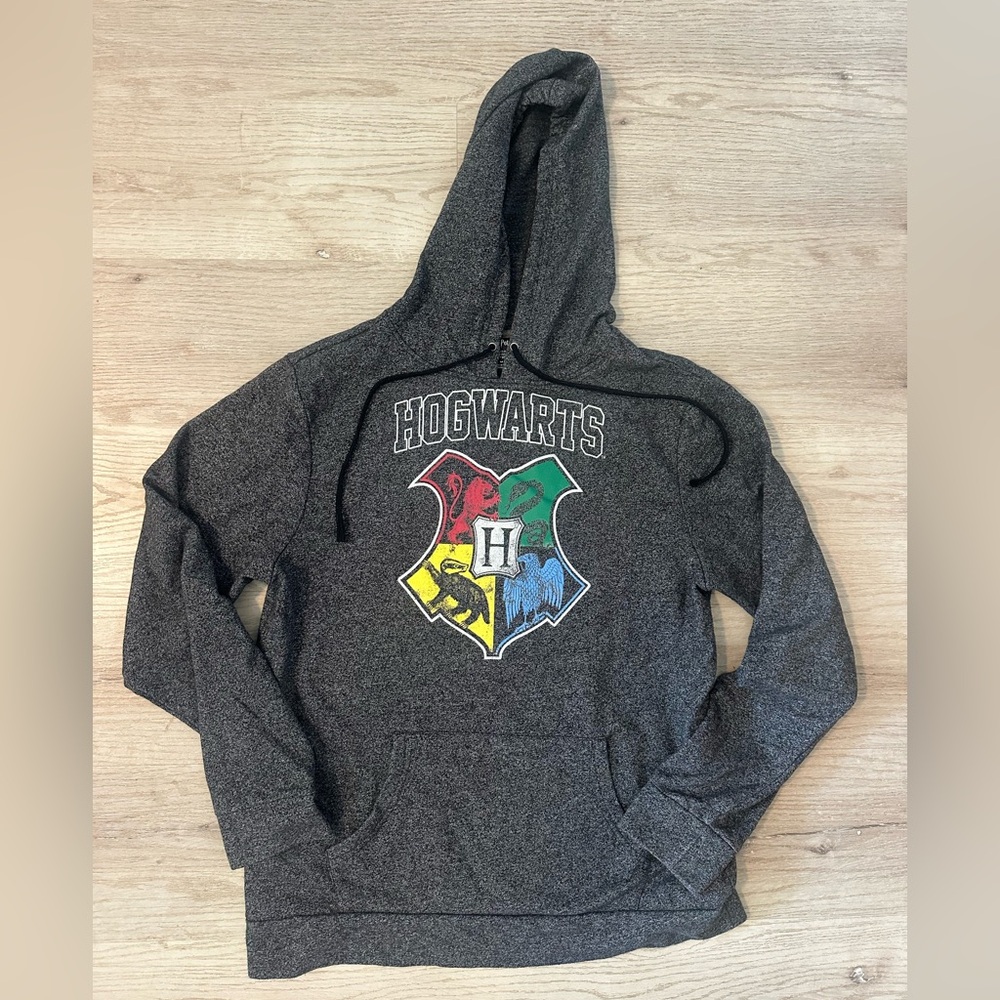 Hogwarts Dark Gray Harry Potter Hoodie